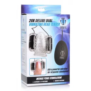 20x Deluxe Dual Vibrating Head Teaser