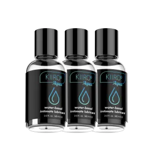 Aqua Premium Water-Based Intimate Lube (3 Pack)