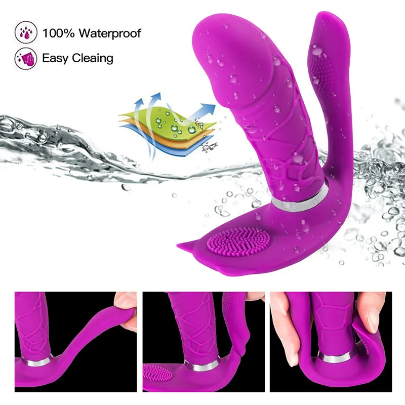 Butterfly Wearable Vibrator G Spot Clitoris Stimulator Massager