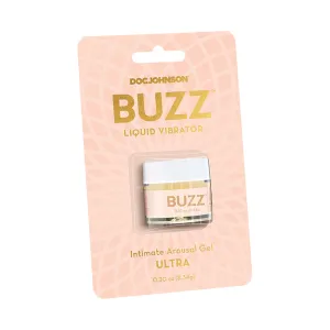 Buzz Ultra Liquid Vibrator Intimate Arousal Gel .30oz