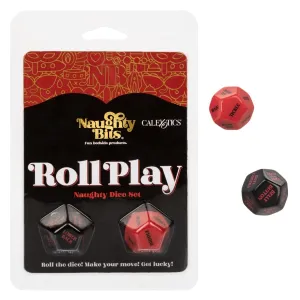 Calexotics Naughty Bits Roll Play Naughty Dice Set