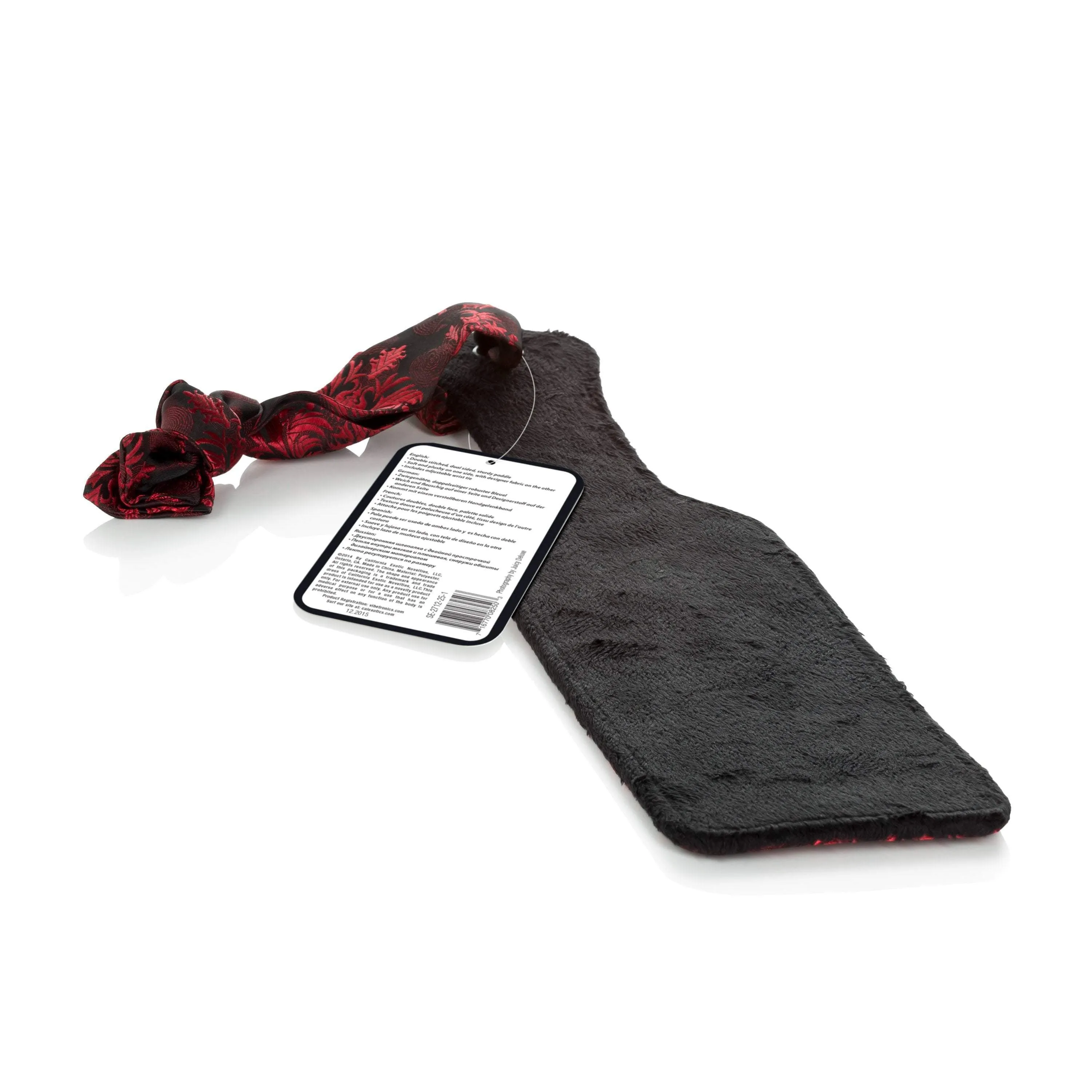 California Exotics - Scandal Paddle with Tag (Red)