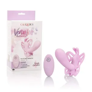 California Exotics - Venus Butterfly Silicone Remote Venus G Spot Vibrator (Pink)