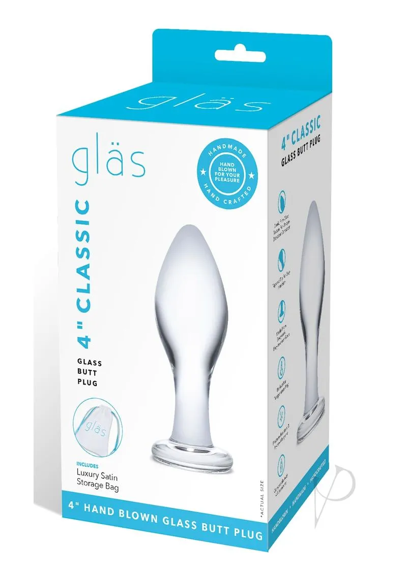 Classic Glass Butt Plug 4