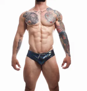 CUT FOR MEN EMERALD SWIMWEAR BRIEF MIDNIGHT LARGE