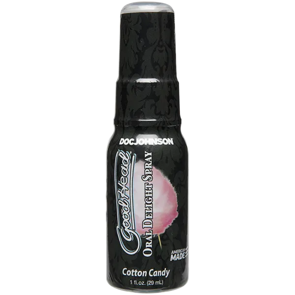 Doc Johnson GoodHead Oral Delight Spray Cotton Candy Edible Sex Lube
