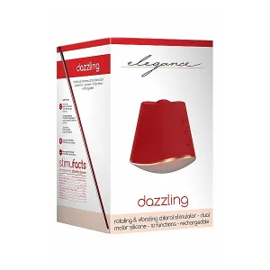 Elegance Dazzling Clit Stimulator - Red
