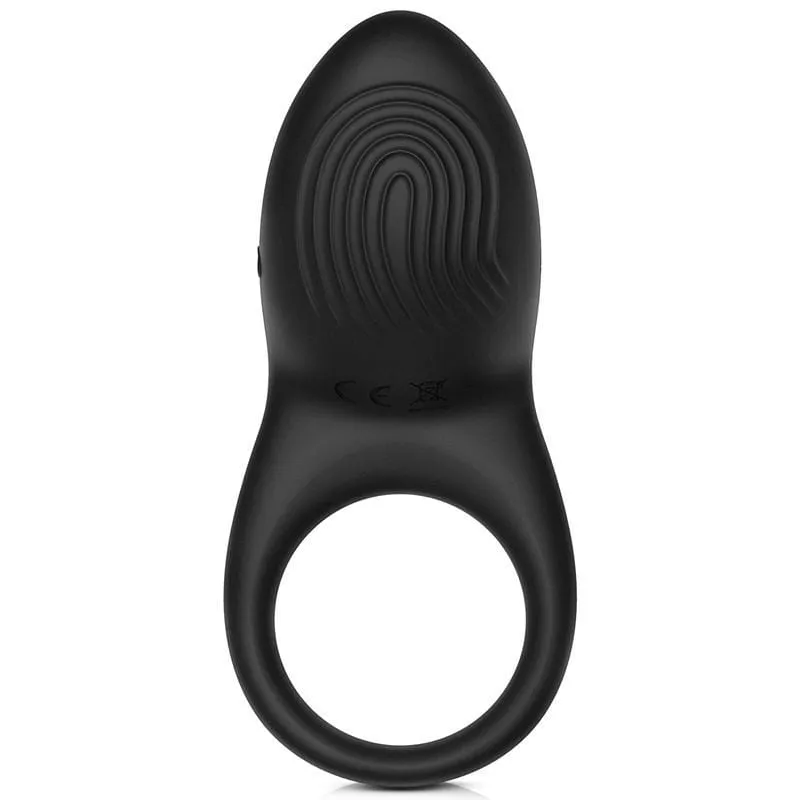 Erocome - Sagitta Rechargeable Silicone Cock Ring (Black)