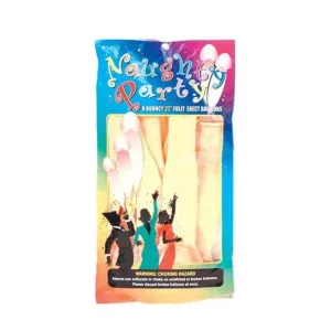 Golden Triangle - Naughty Party 22 Fully Erect Penis Balloons Pack of 8 (Beige)