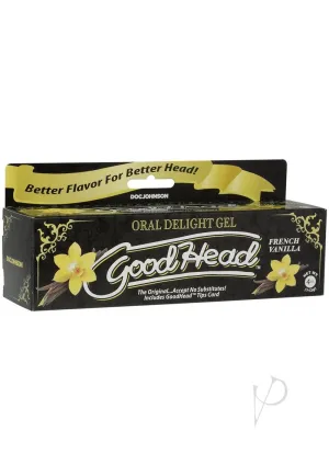 Goodhead Oral Delight Gel Vanilla 4oz