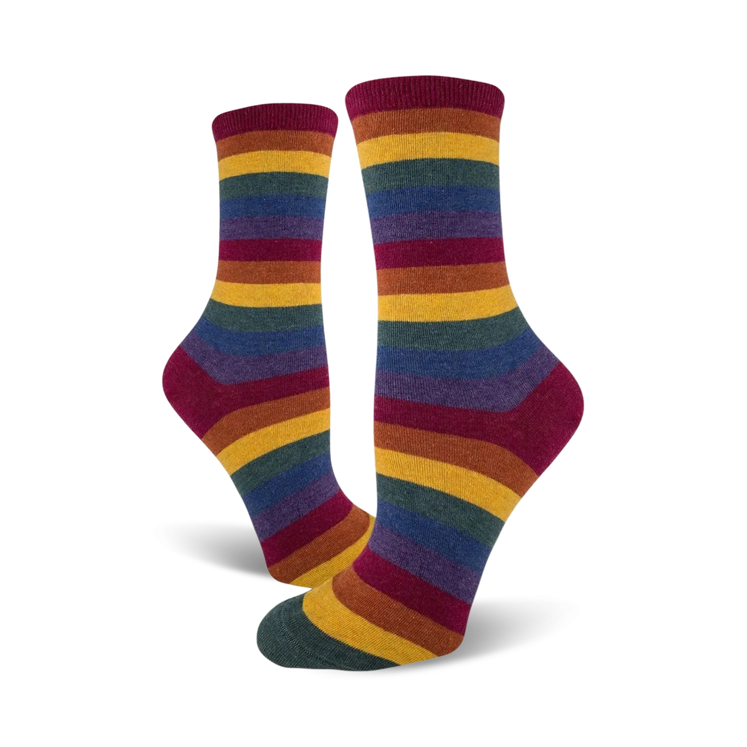 Heather Rainbow Striped
