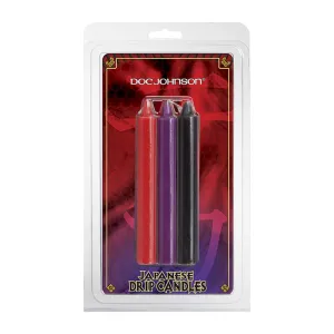 Japanese Drip Cand-Red.Purple.Black