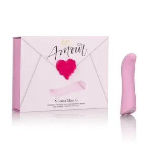 Jopen - Amour Silicone Mini G Spot Vibrator (Pink)