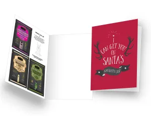 Kama Sutra Naughty Notes I Can Get You on Santas's Naughty List