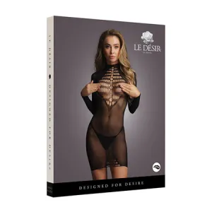 Le Desir fishnet dress Black O/S