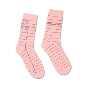 Library Card Pink