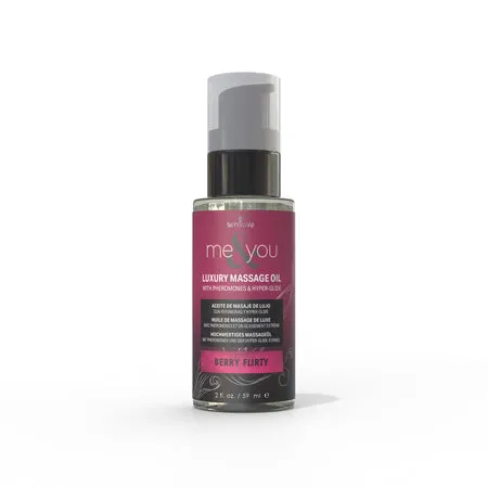 Me and You Massage Oil Berry Flirty 2oz