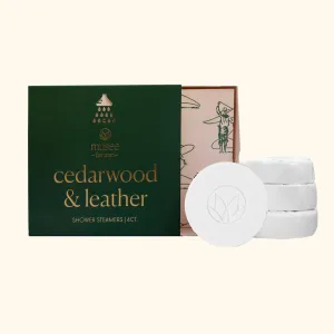 Musee Cedarwood & Leather Shower Steamers