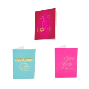 Naughty Notes Greeting Card