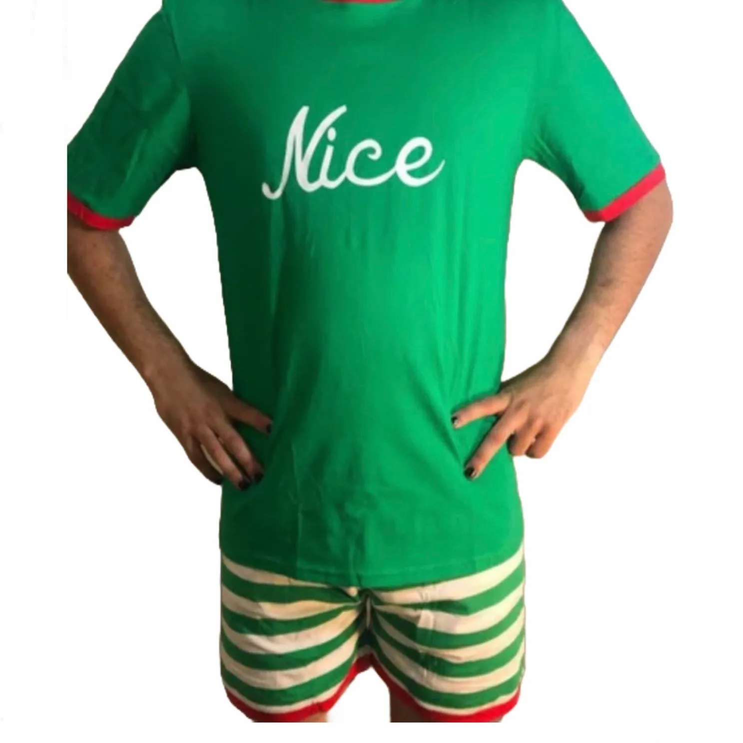 Nice Or Naughty Pajama Shirt