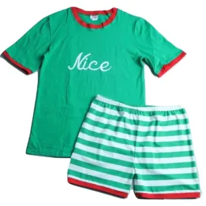Nice Or Naughty Pajama Shirt