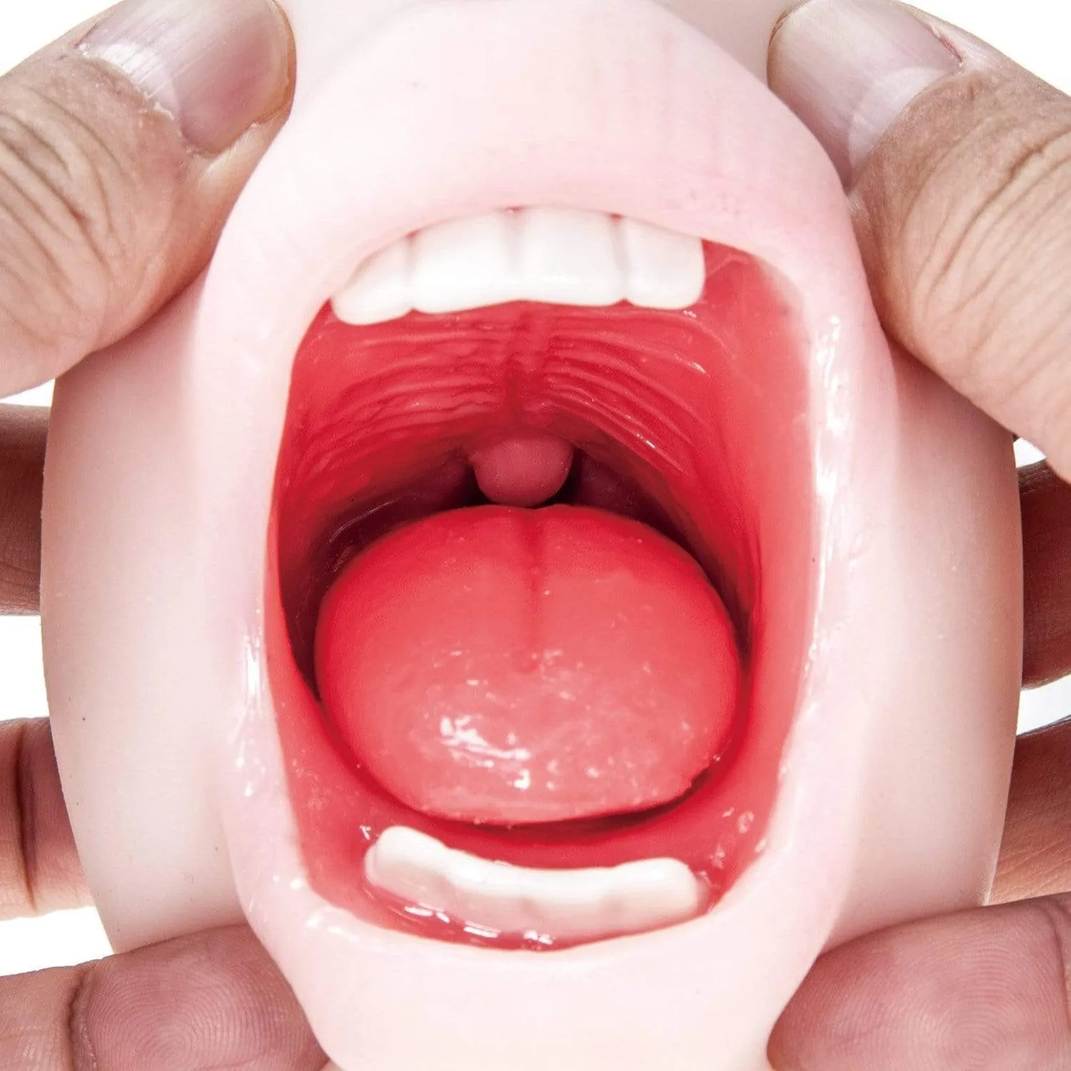 NPG - Double Real Aki Sasaki Mouth Vagina Onahole Masturbator (Beige)