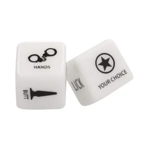 Ouch! Bdsm Naughty Dice - Black