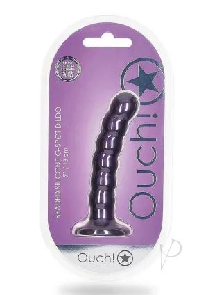 Ouch Beaded Gspot Dildo 5 Prp