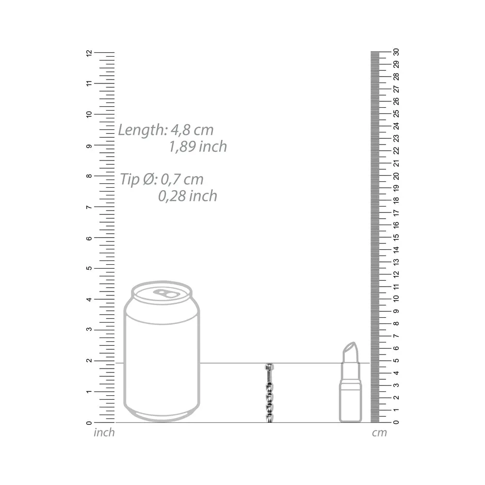 Ouch! Urethral Sounding - Metal Plug - 7 Mm