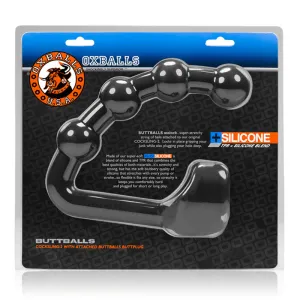 OxBalls BUTTBALLS asslock & cocksling. BLACK ICE