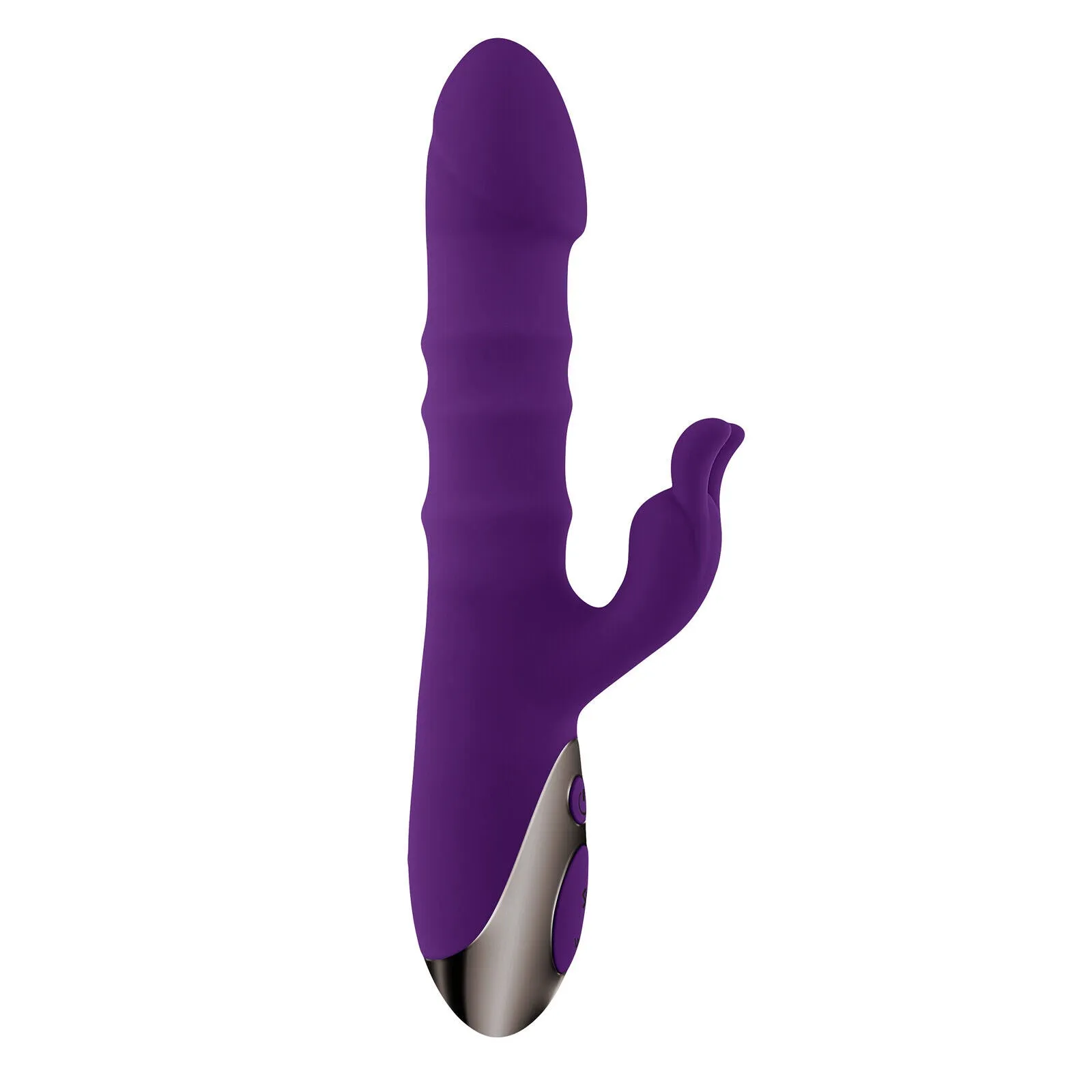 Playboy Pleasure HOP TO IT Thrusting G Spot Rabbit Vibrator Telescopic Sex Toy