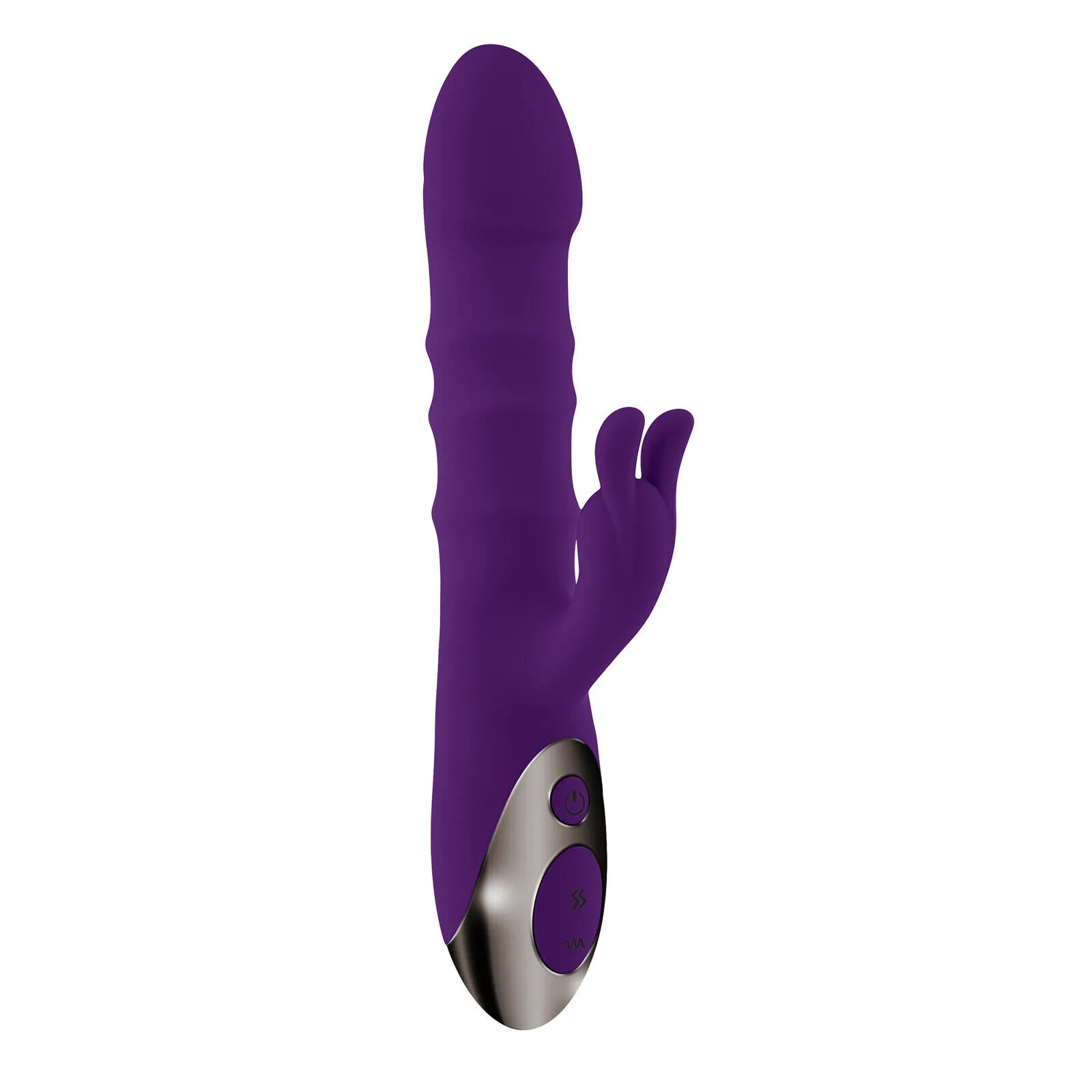 Playboy Pleasure HOP TO IT Thrusting G Spot Rabbit Vibrator Telescopic Sex Toy
