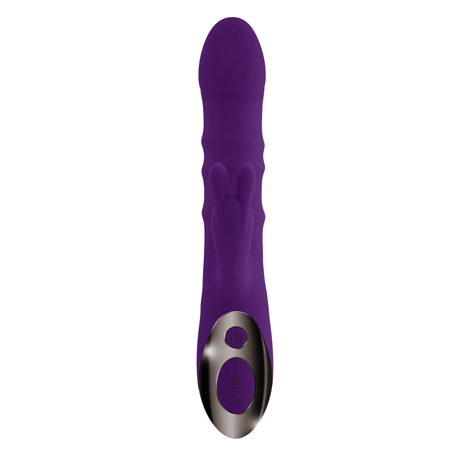 Playboy Pleasure HOP TO IT Thrusting G Spot Rabbit Vibrator Telescopic Sex Toy