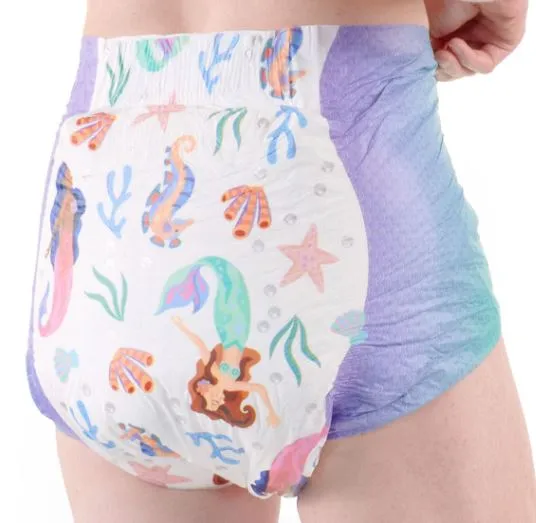 Rearz Mermaid Tales 1 Pack Adult Diaper (12 Diapers) Full Pack *DISCONTINUED*
