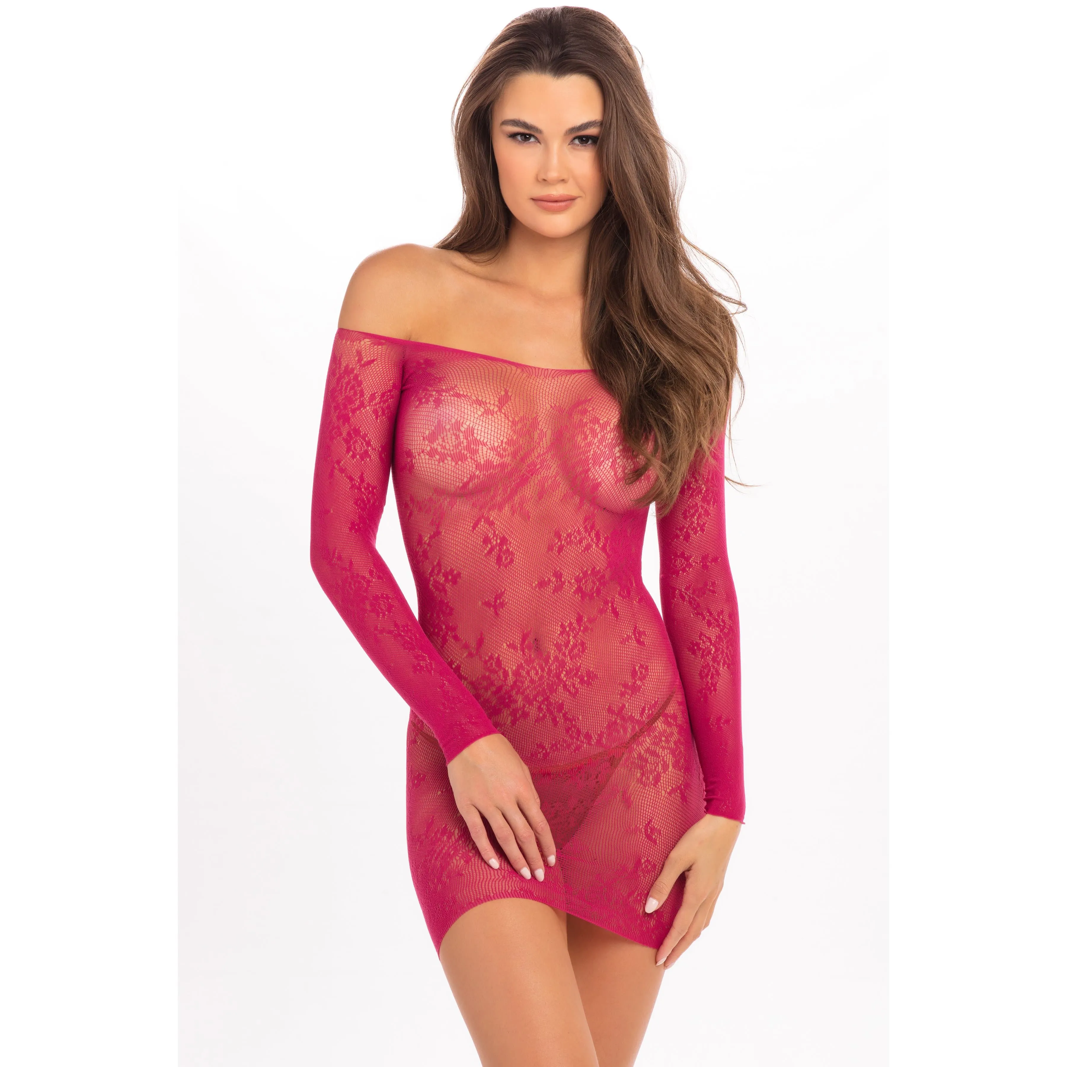 Rene Rofe - Open Season Off Shoulder Dress Costume