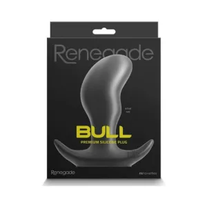 Renegade Bull Anal Plug Black Small