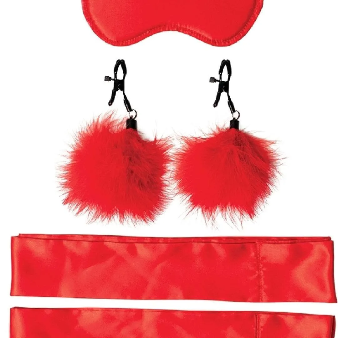 Sex & Mischief Amor Beginner Red Bondage Kit
