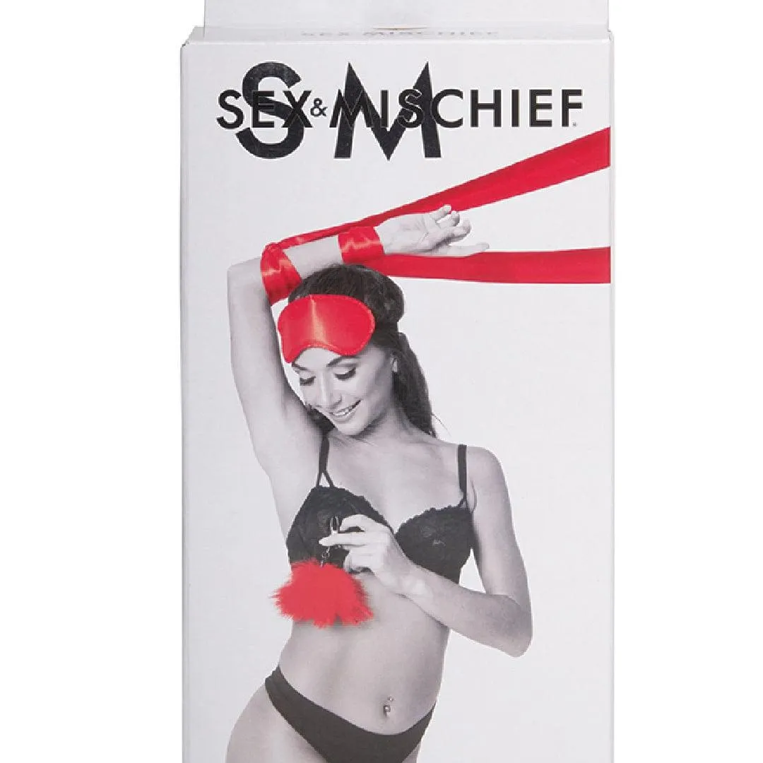 Sex & Mischief Amor Beginner Red Bondage Kit