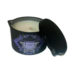 Sex Magnet Massage Candle  Blue Lotus 170g