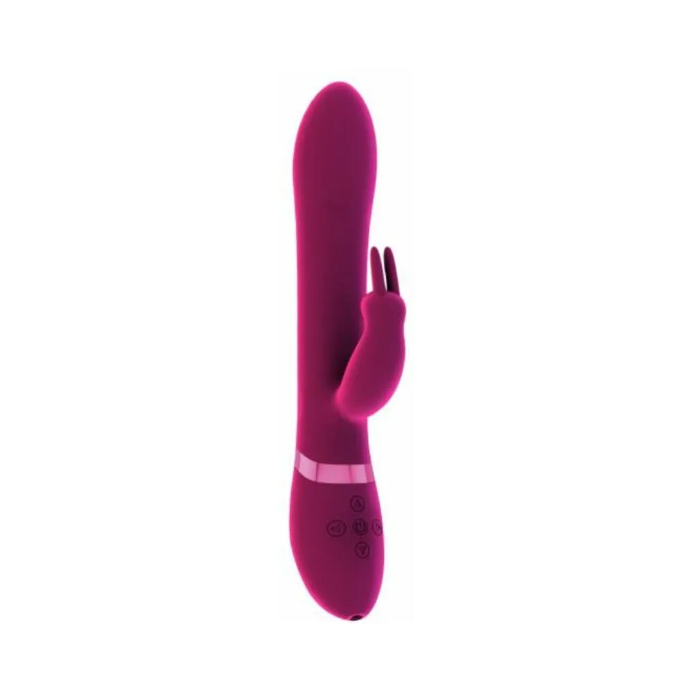 Shots Amoris Stimulating Beads Rabbit Pink