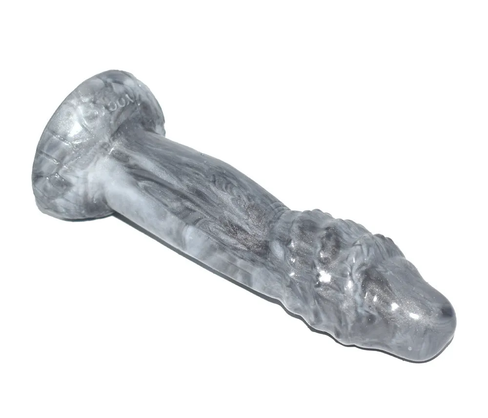 Silver Masturbation Stick Liquid Silicone Artificial Dildos