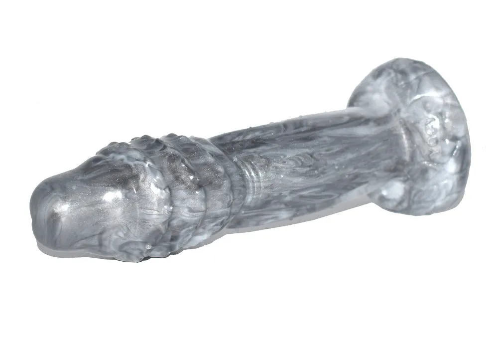 Silver Masturbation Stick Liquid Silicone Artificial Dildos