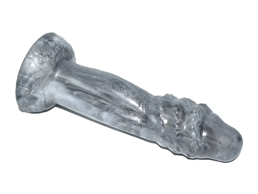 Silver Masturbation Stick Liquid Silicone Artificial Dildos
