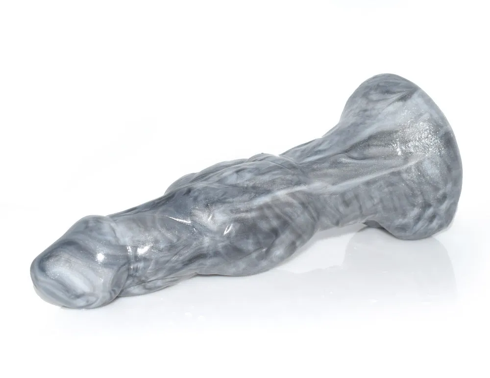 Silver Silicone 5.6cm Simulation Dog Dildos