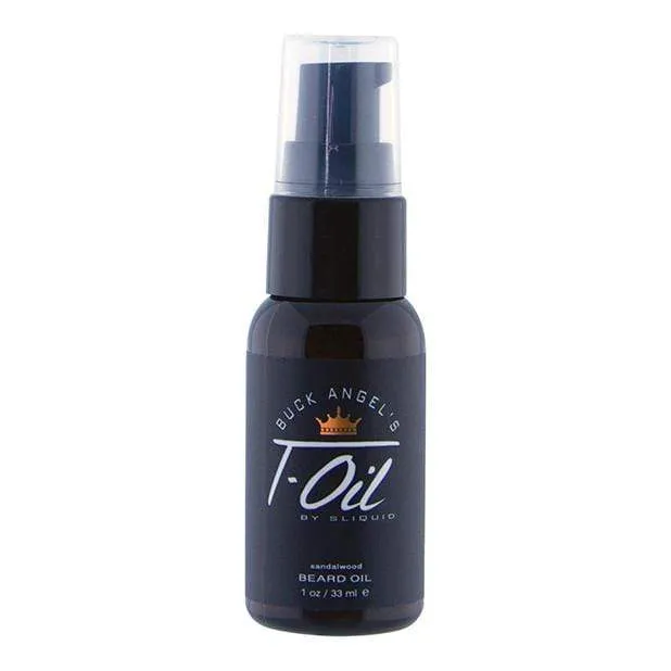 Sliquid - Buck Angel's T Oil Sandalwood Beard Oil