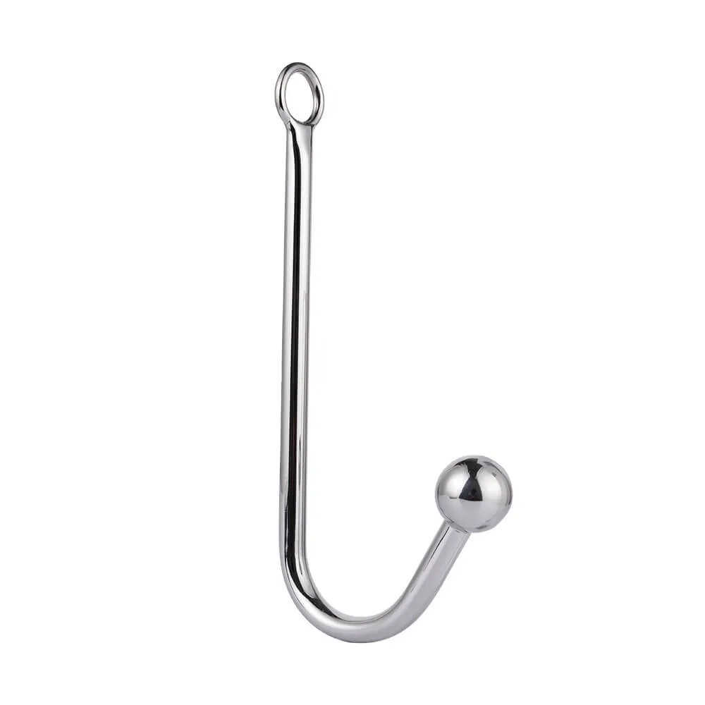 Stainless Steel Anal Hooks With Beads