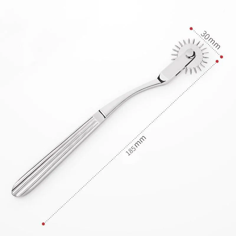 Stainless Steel Nerve Wheel | Silver | Fetish | Couples