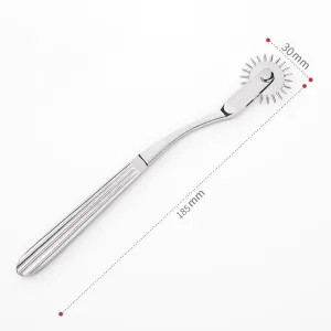 Stainless Steel Nerve Wheel | Silver | Fetish | Couples