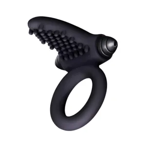 The 9's. S-bullet Ring - Tongue. Silicone