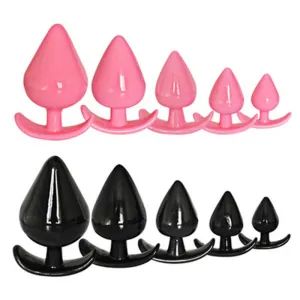 Unisex Silicone Butt Plug Anal Trainer For SM Play